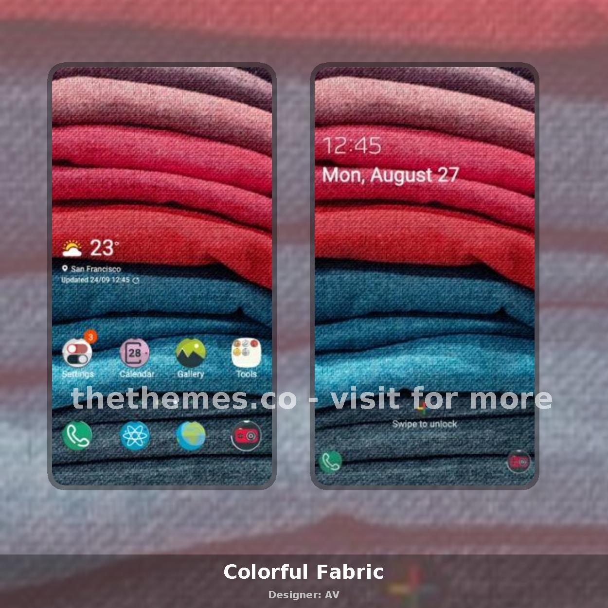 Colorful Fabric
