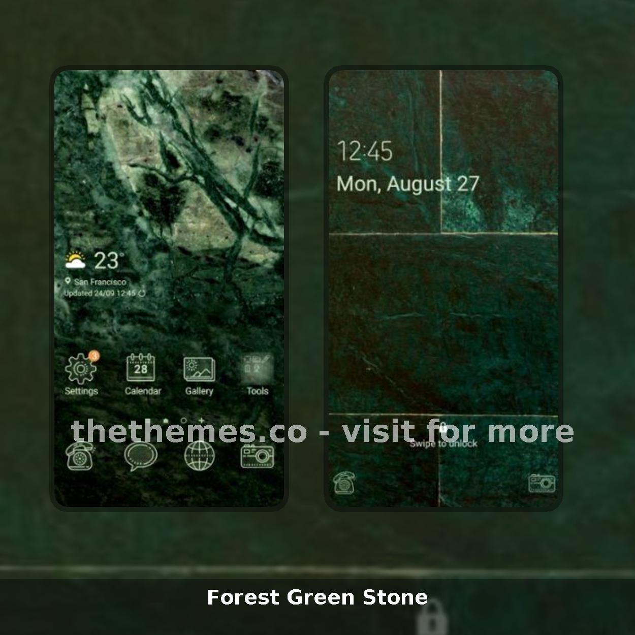 Forest Green Stone