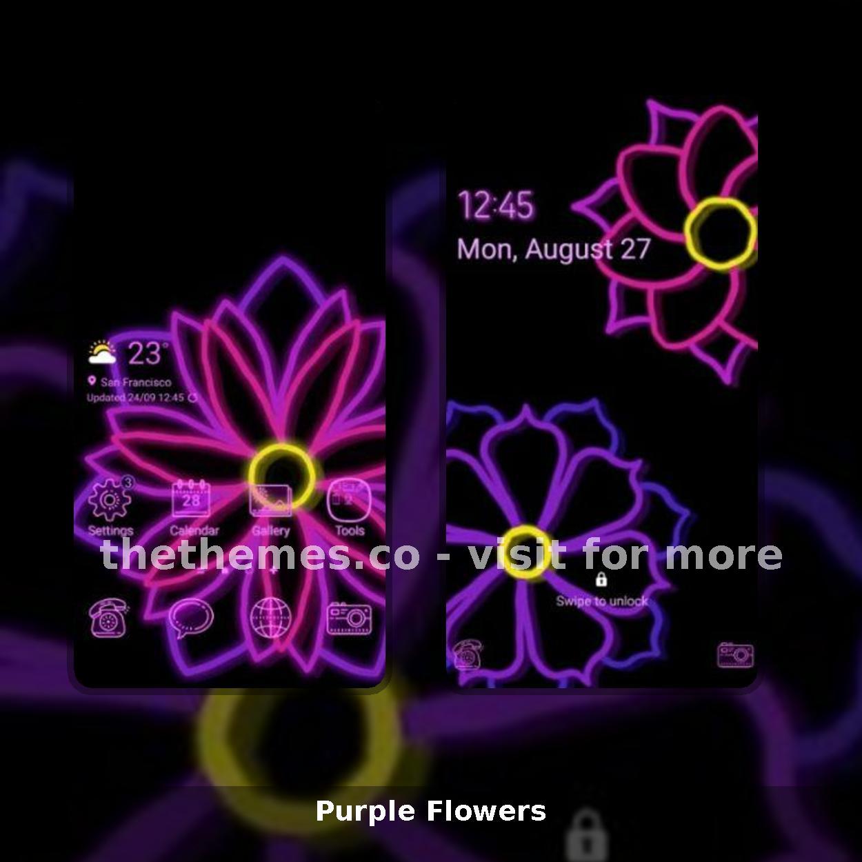 Purple Flowers