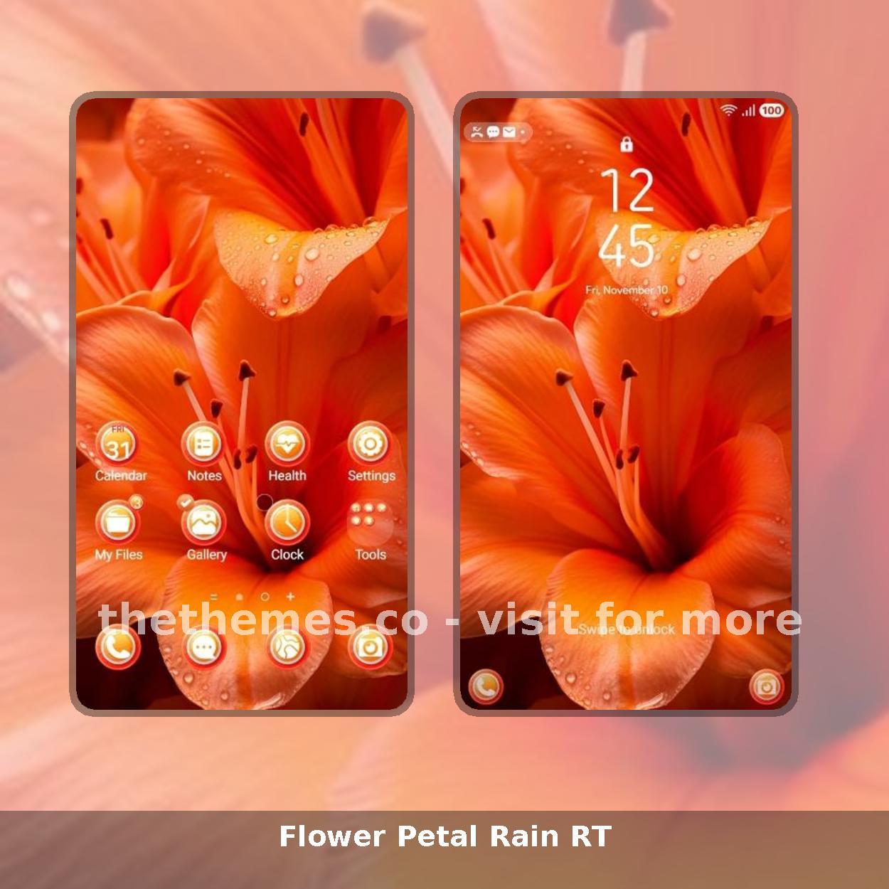 Flower Petal Rain RT