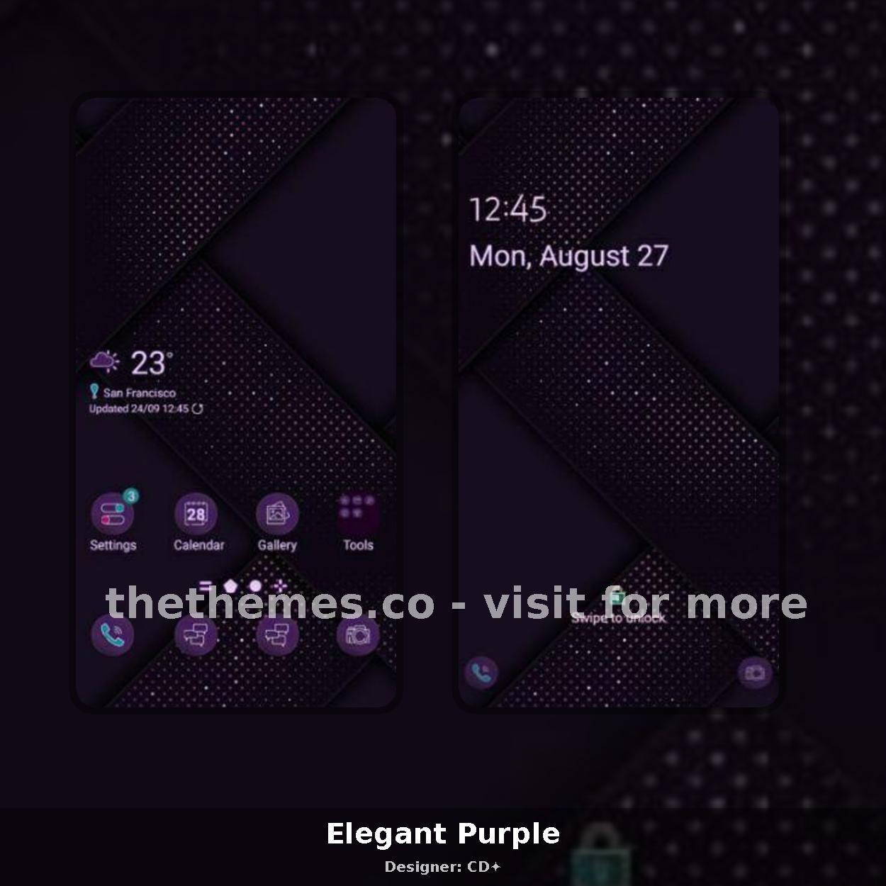 Elegant Purple