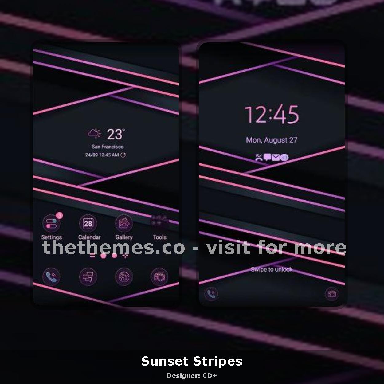 Sunset Stripes