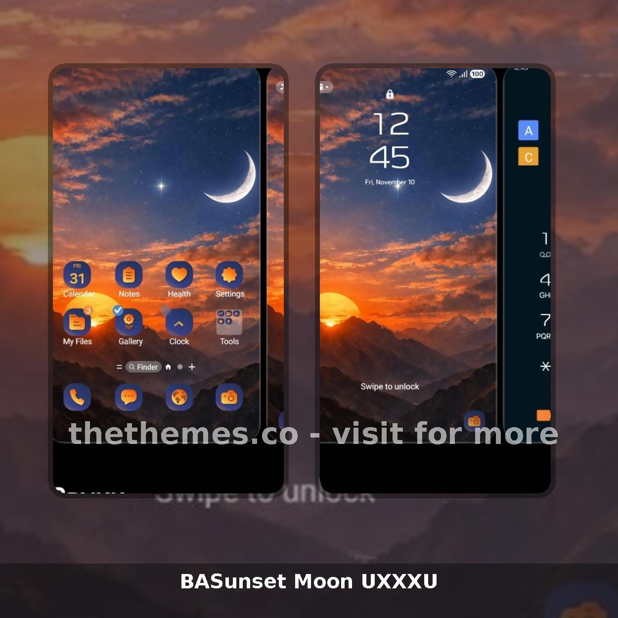 BASunset Moon UXXXU