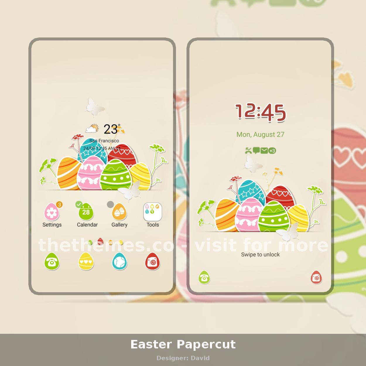 Easter Papercut