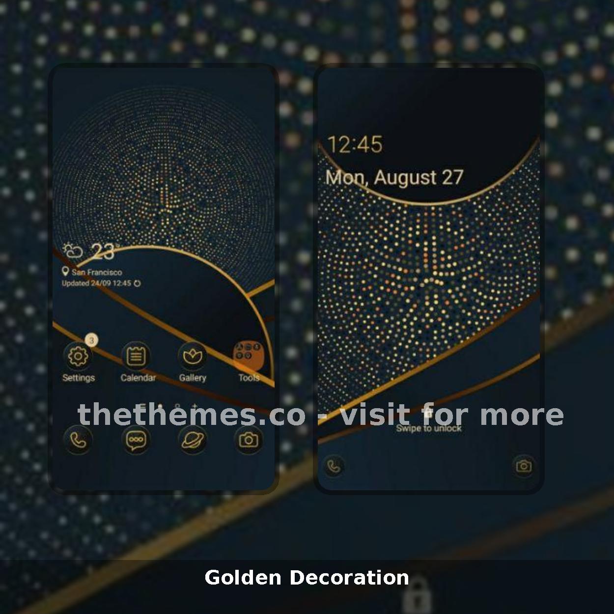 Golden Decoration