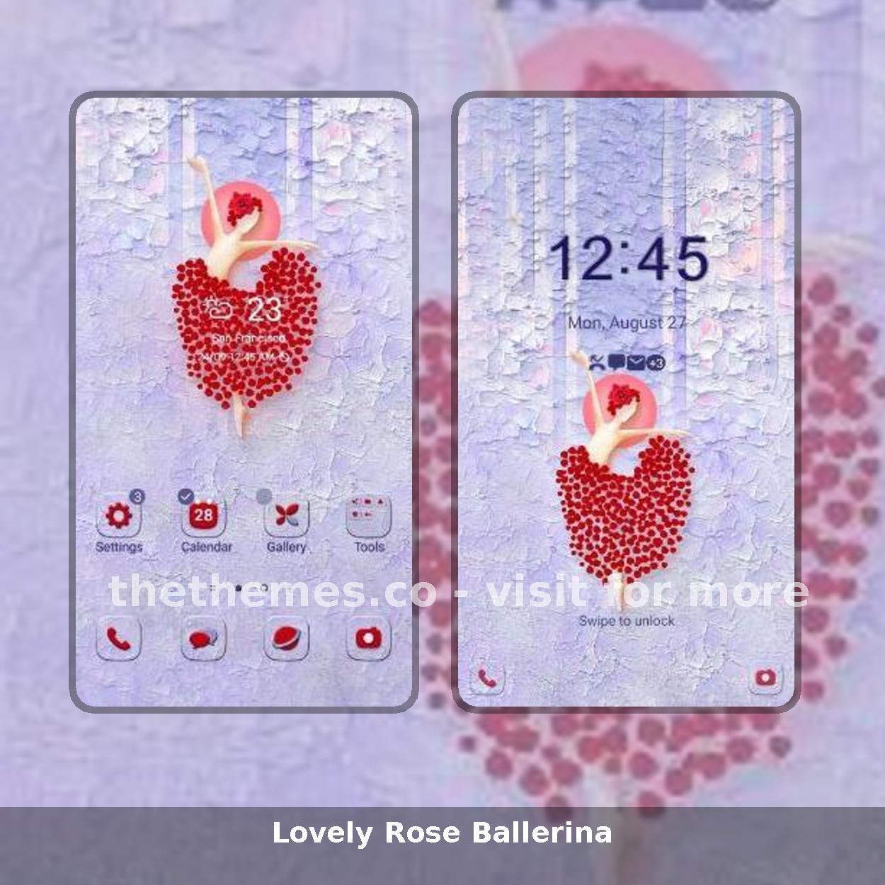 Lovely Rose Ballerina