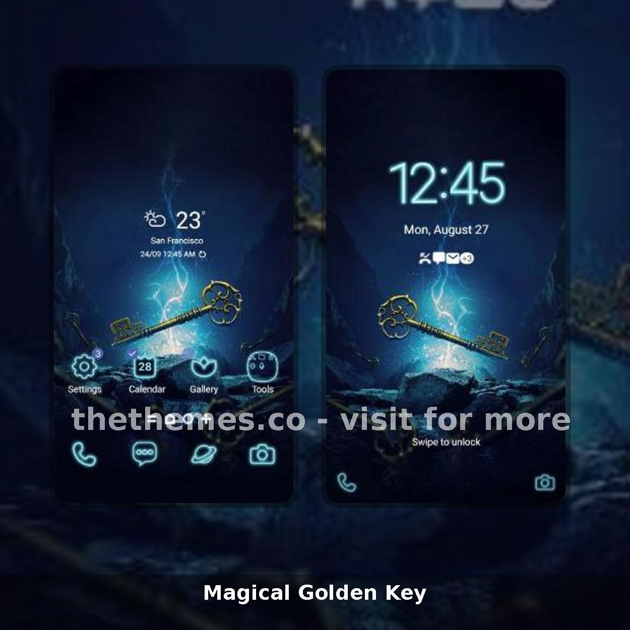 Magical Golden Key