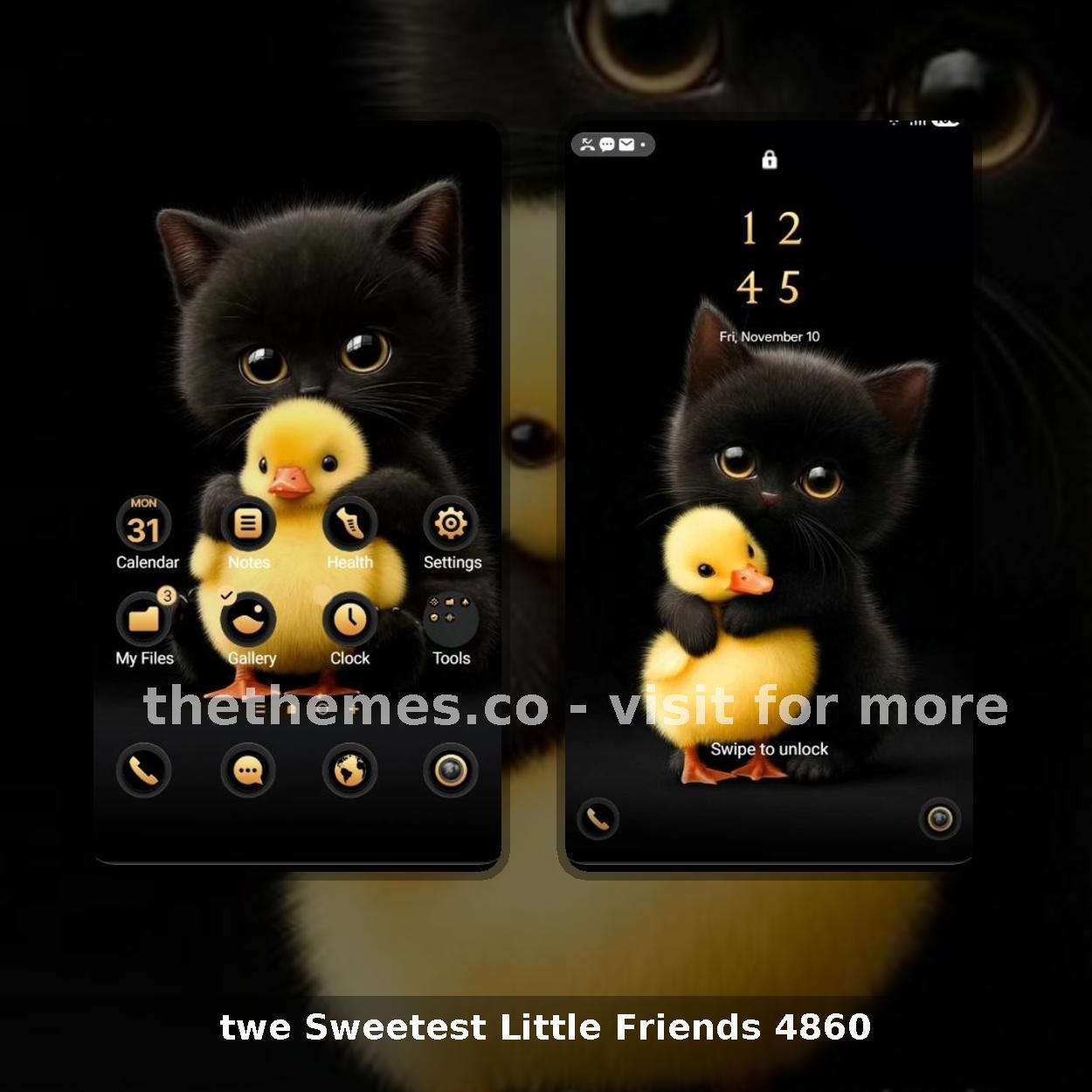 twe Sweetest Little Friends 4860