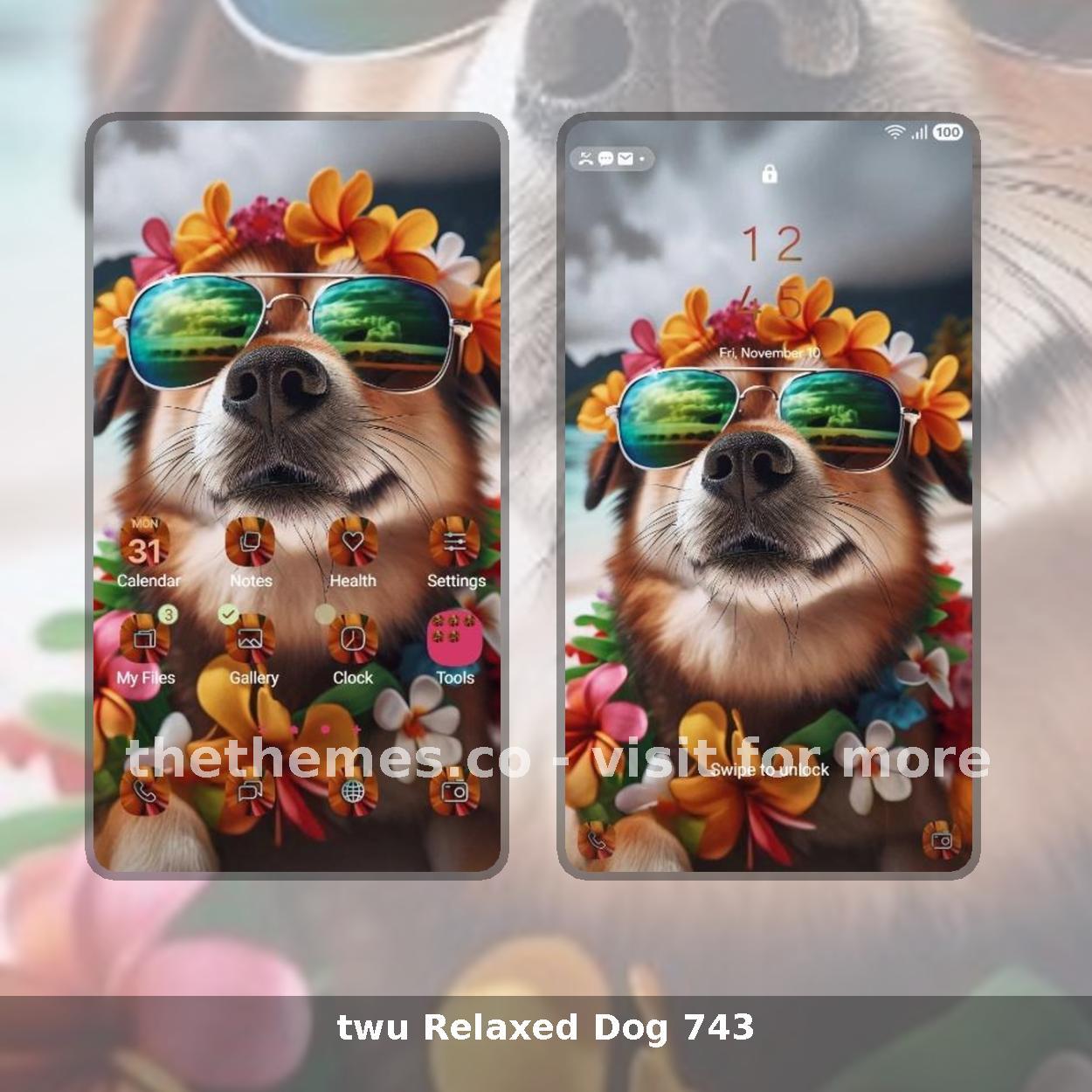 twu Relaxed Dog 743