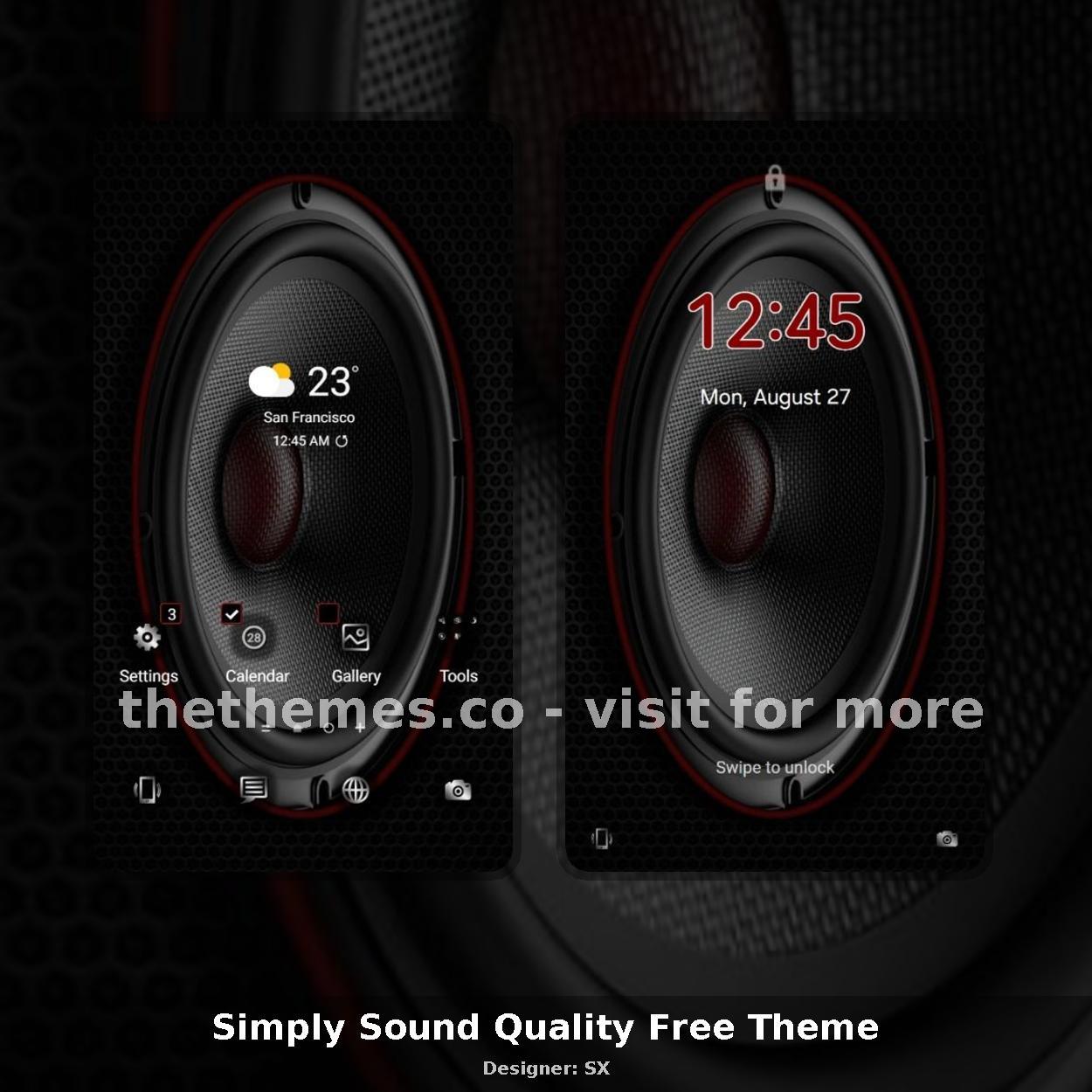 Simply Sound Quality Free Theme