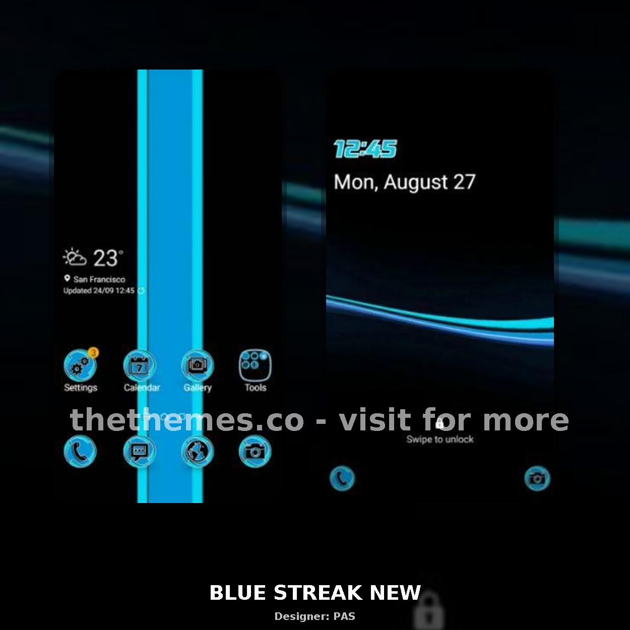 BLUE STREAK NEW