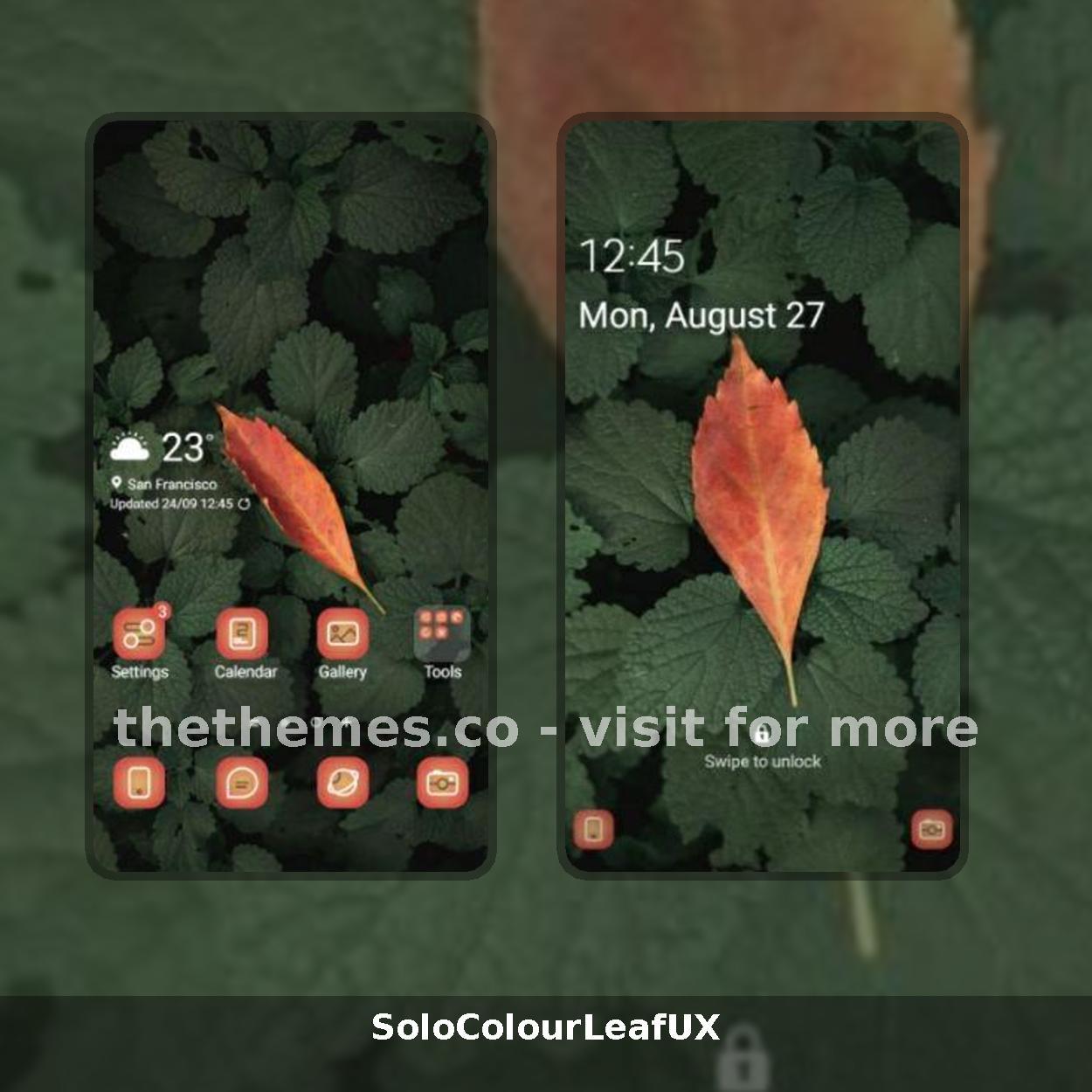 SoloColourLeafUX