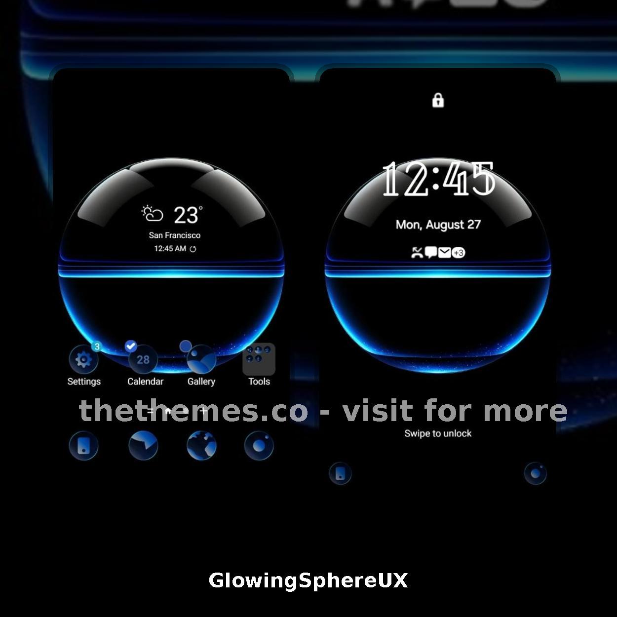 GlowingSphereUX