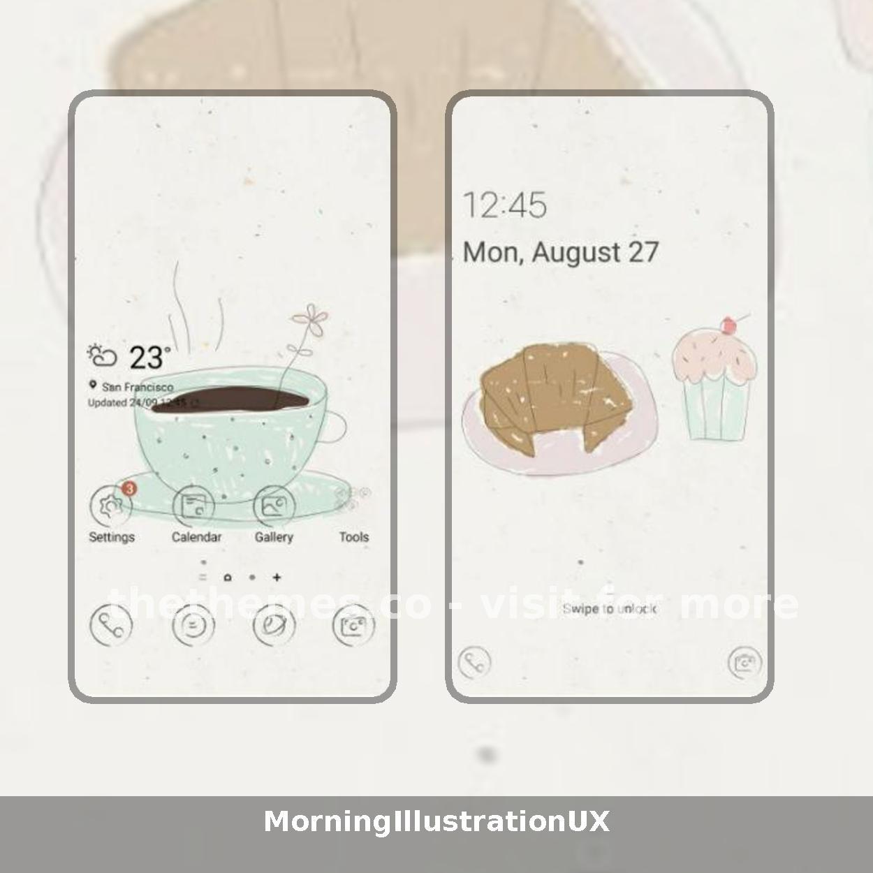 MorningIllustrationUX