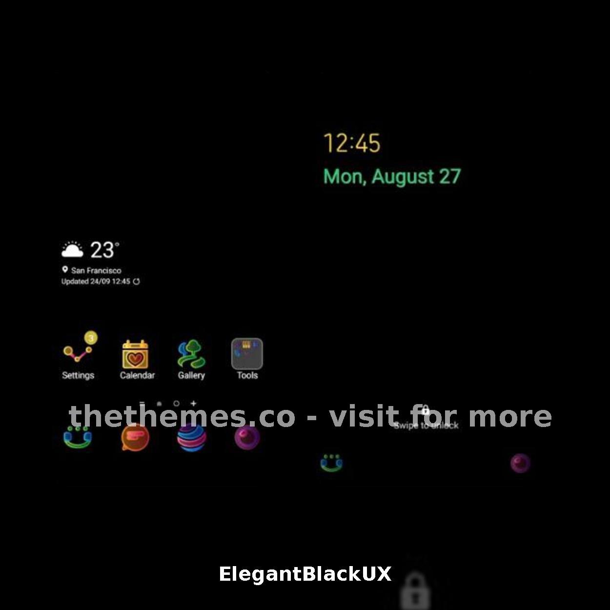 ElegantBlackUX