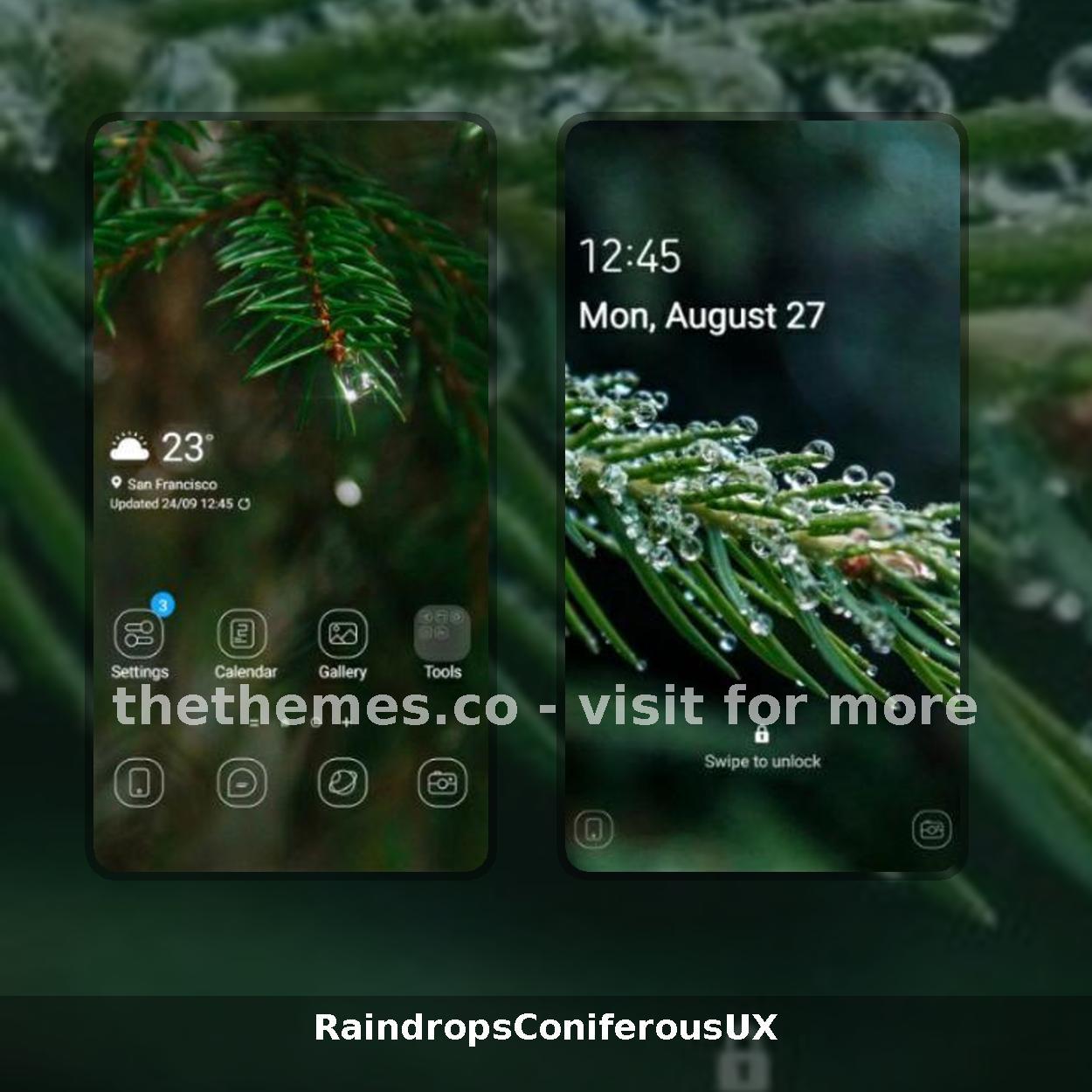 RaindropsConiferousUX