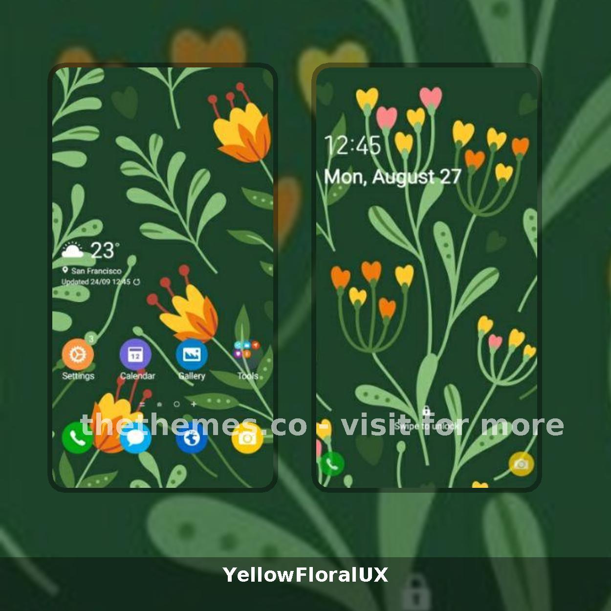 YellowFloralUX