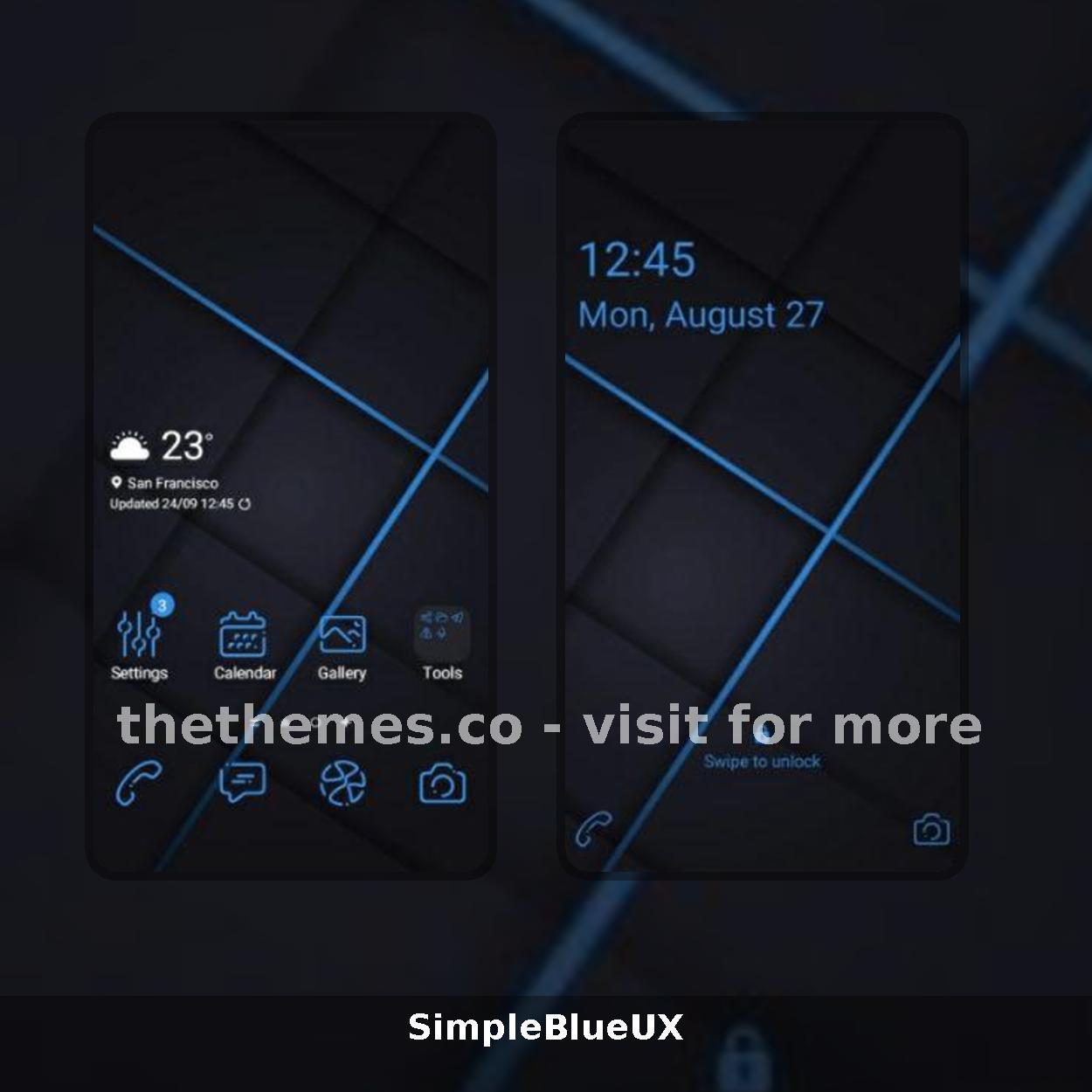 SimpleBlueUX
