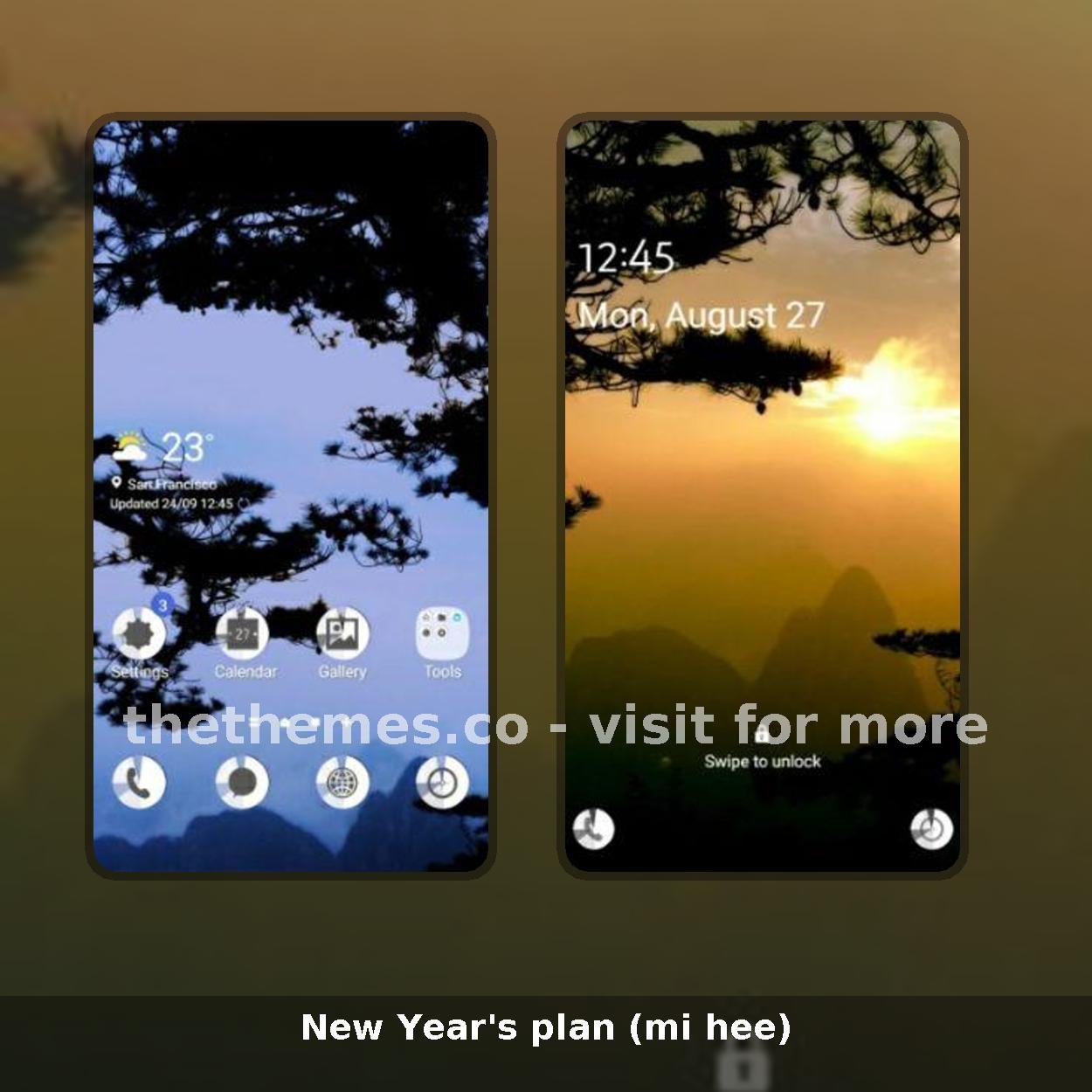 New Year's plan (mi hee)