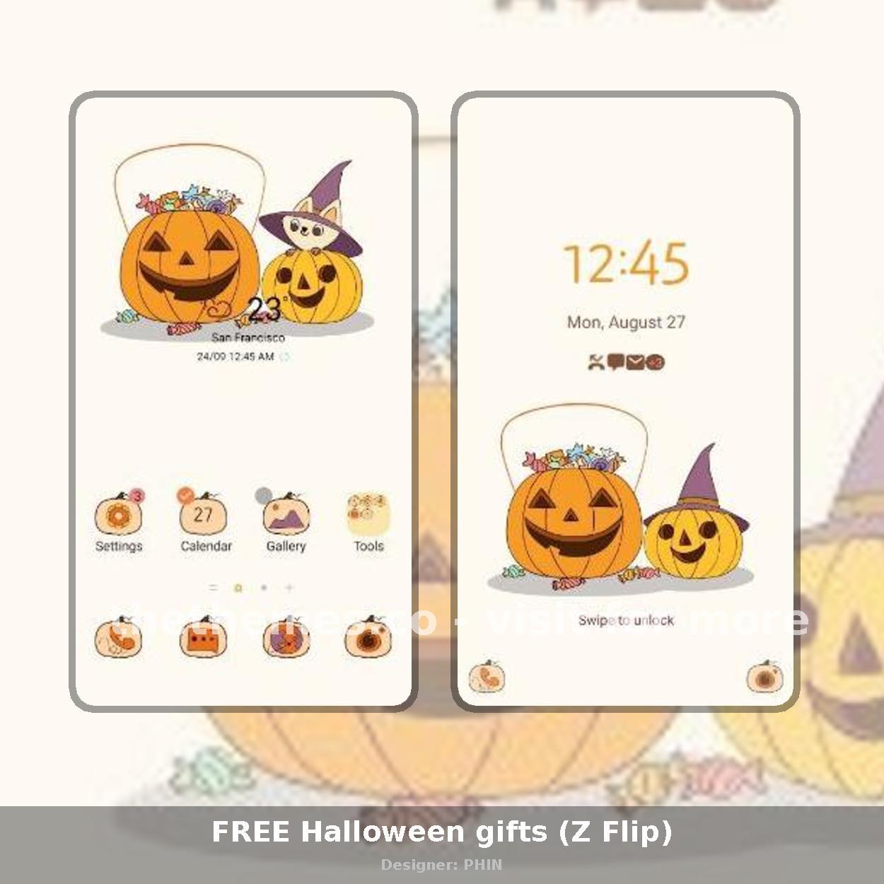 FREE Halloween gifts (Z Flip)