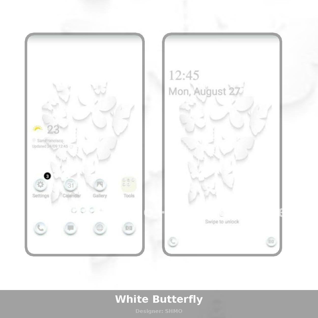 White Butterfly