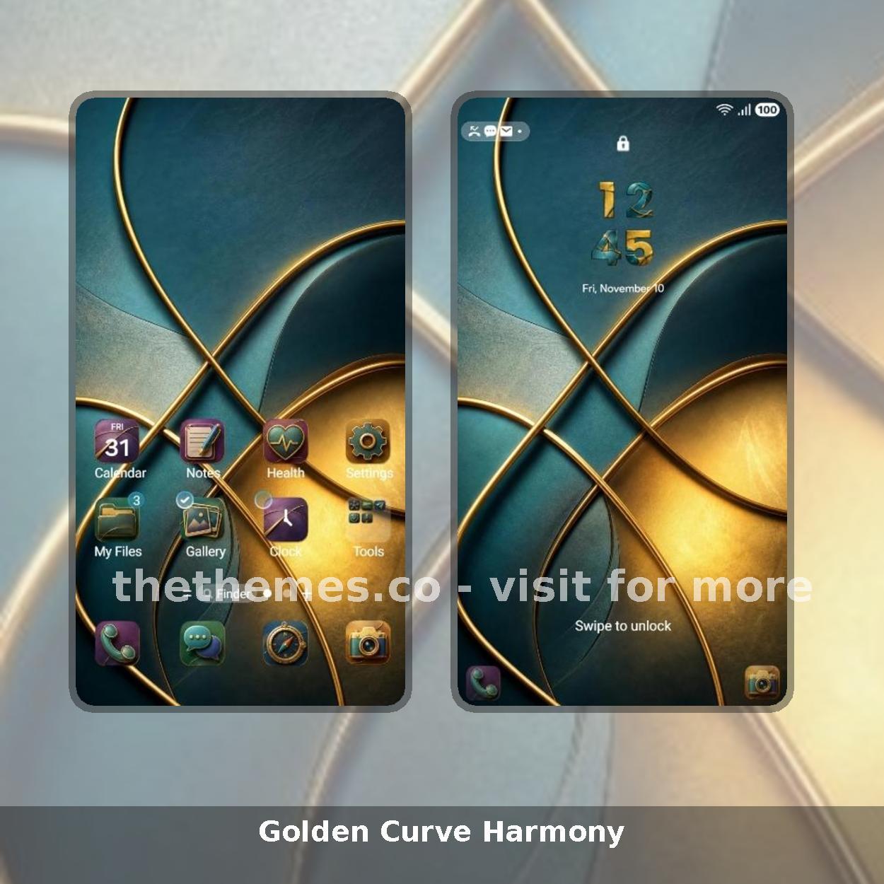 Golden Curve Harmony