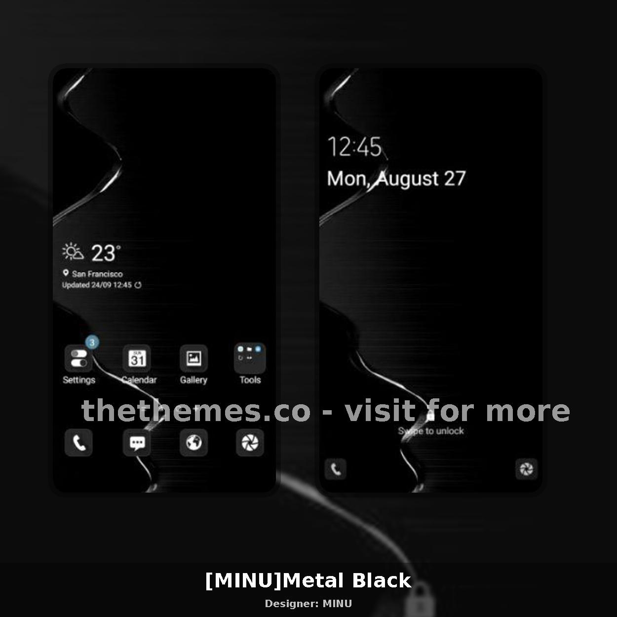 [MINU]Metal Black