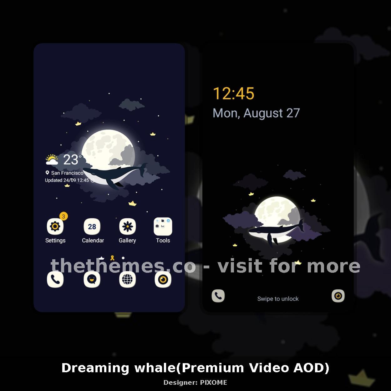 Dreaming whale(Premium Video AOD)