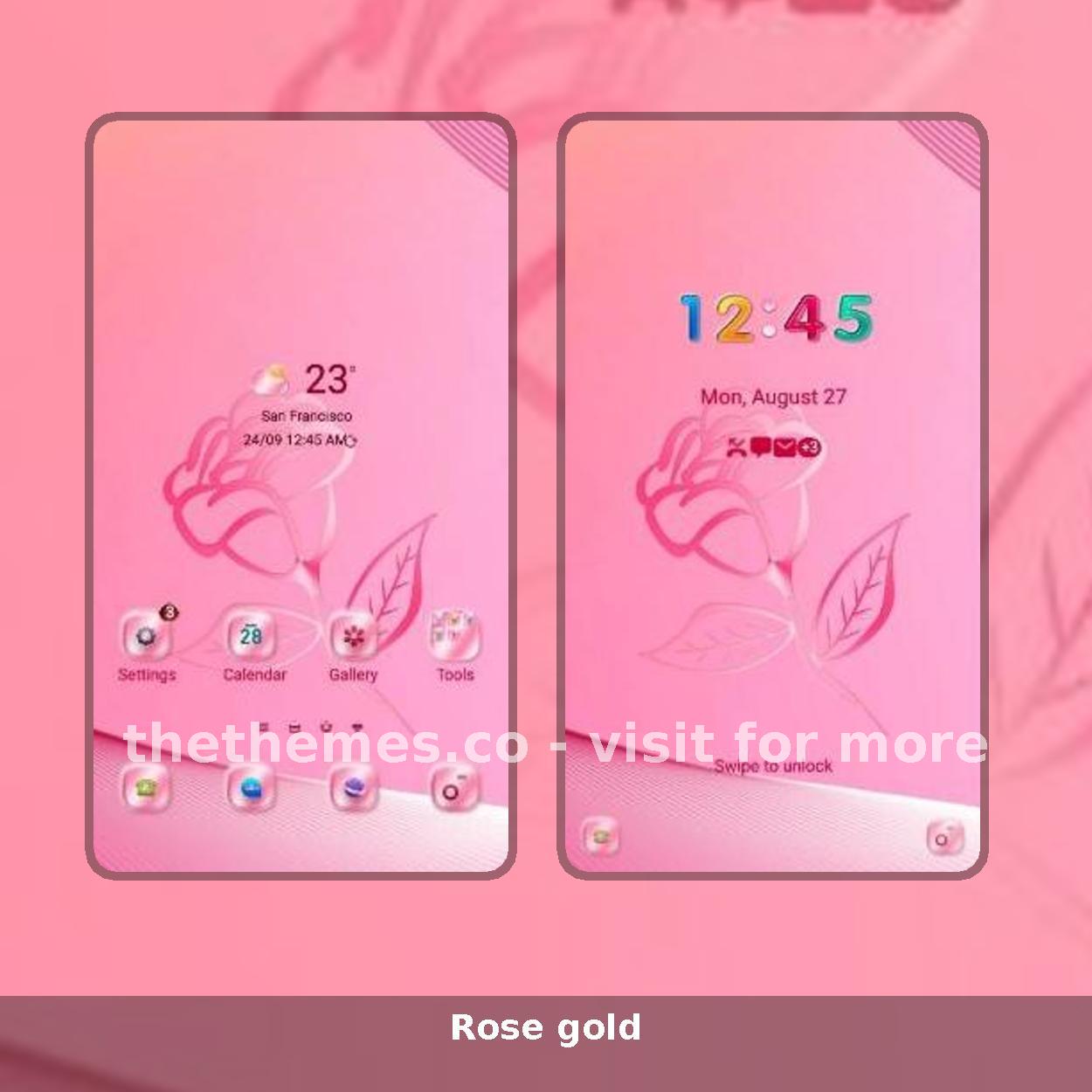 Rose gold