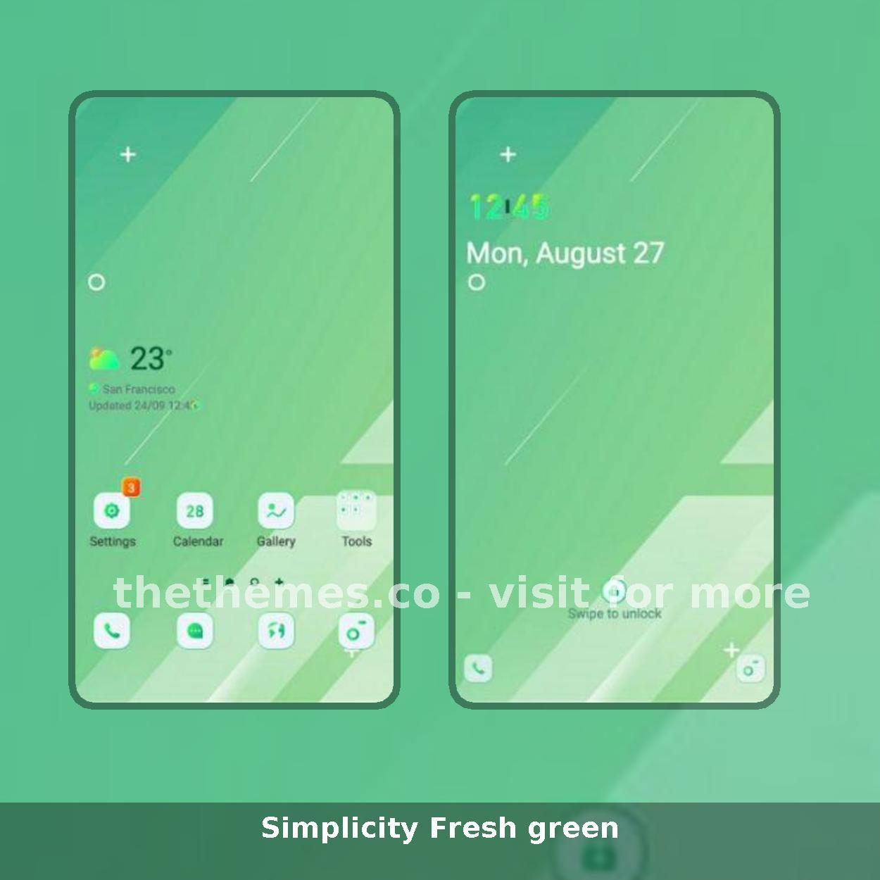 Simplicity Fresh green