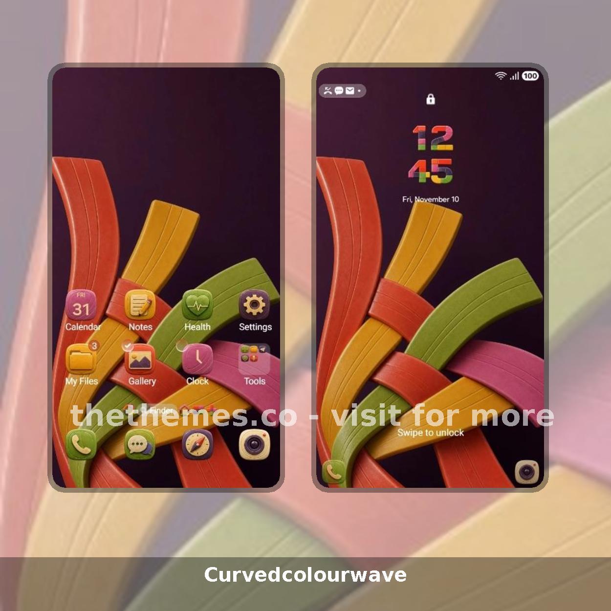 Curvedcolourwave