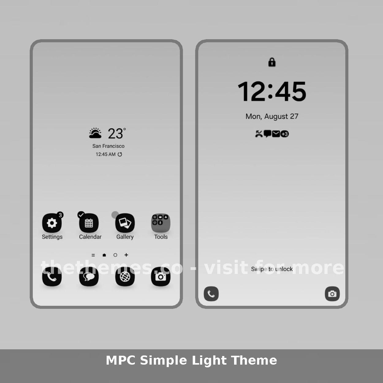 MPC Simple Light Theme