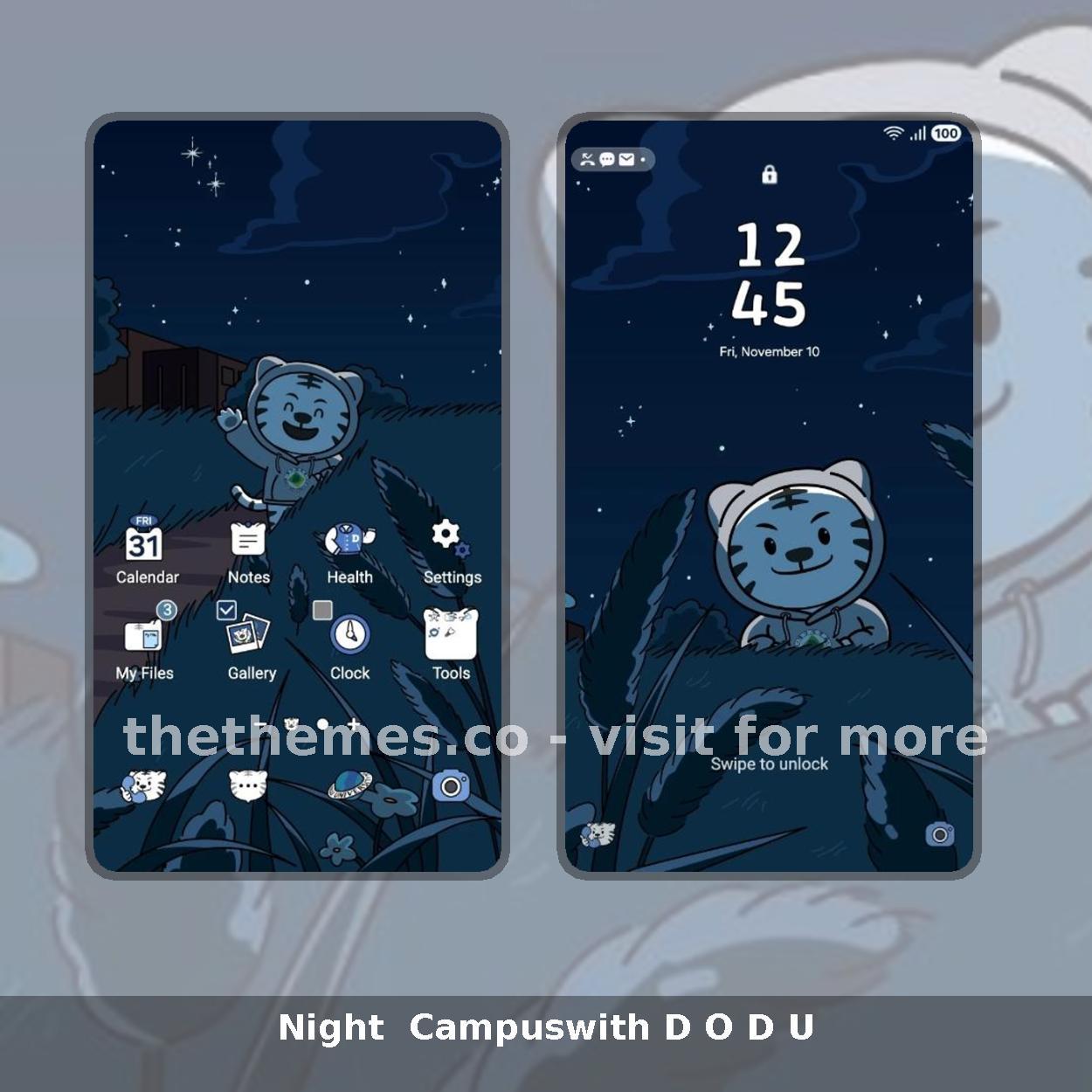 Night  Campuswith D O D U