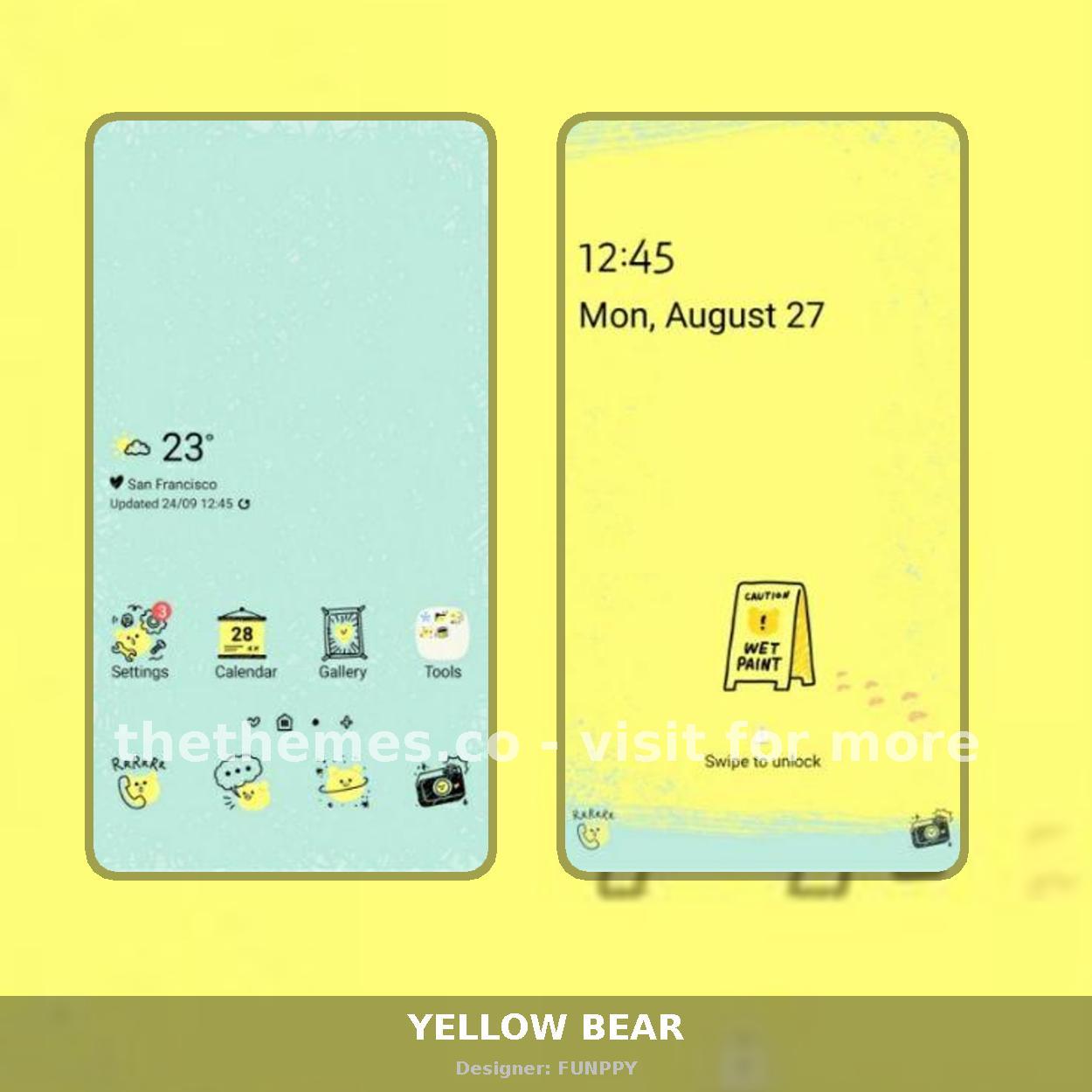 YELLOW BEAR