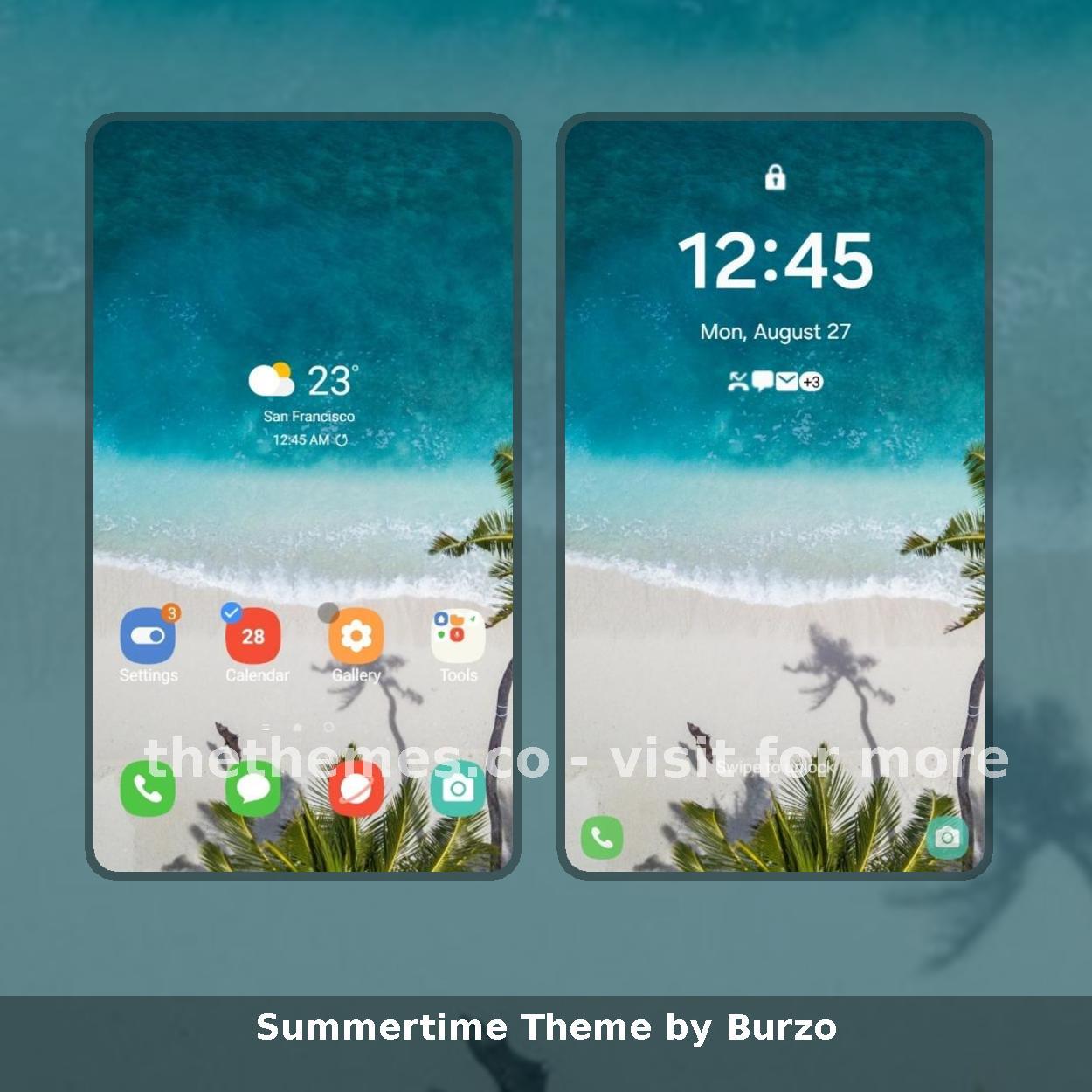 Summertime Theme by Burzo