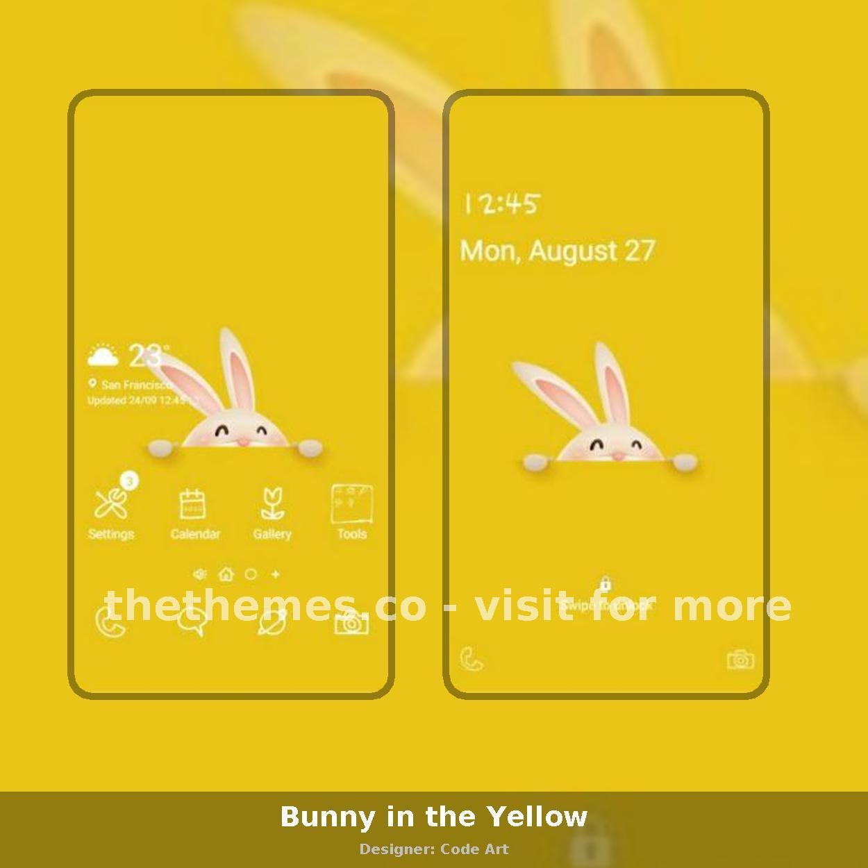 Bunny in the Yellow