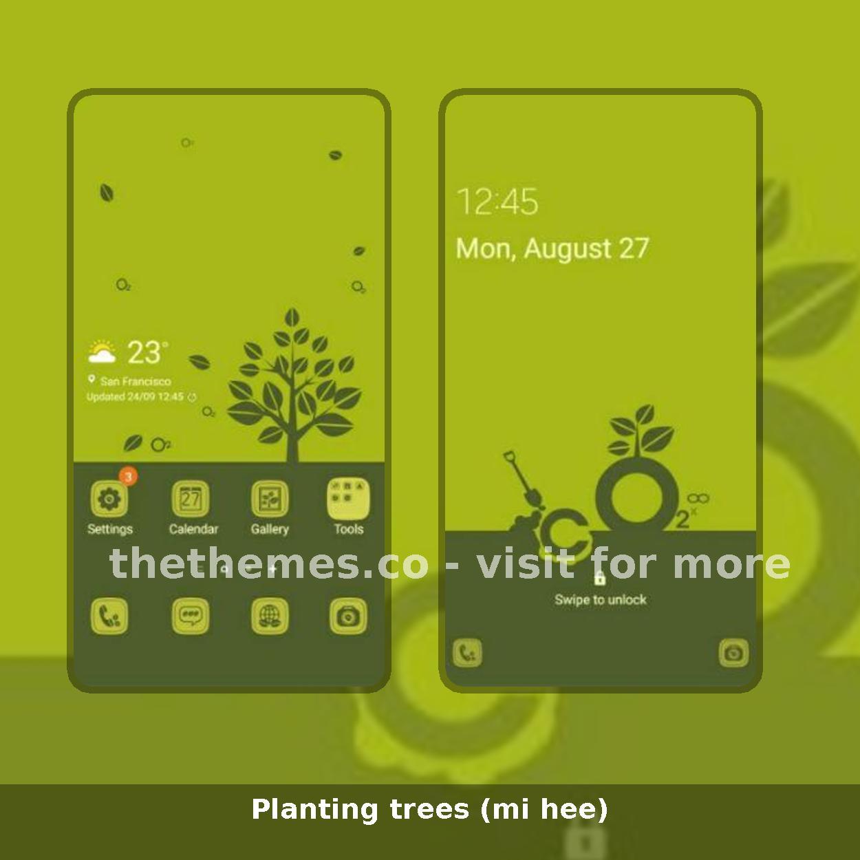 Planting trees (mi hee)