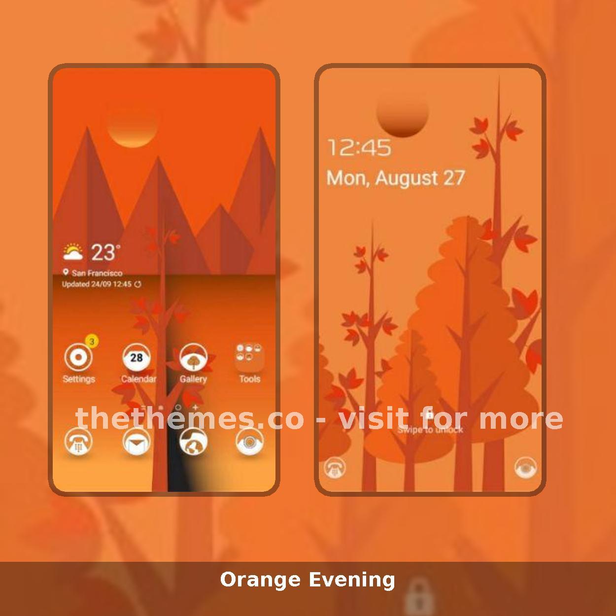 Orange Evening