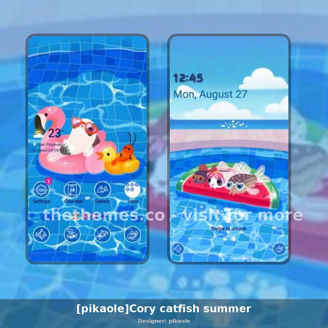 [pikaole]Cory catfish summer