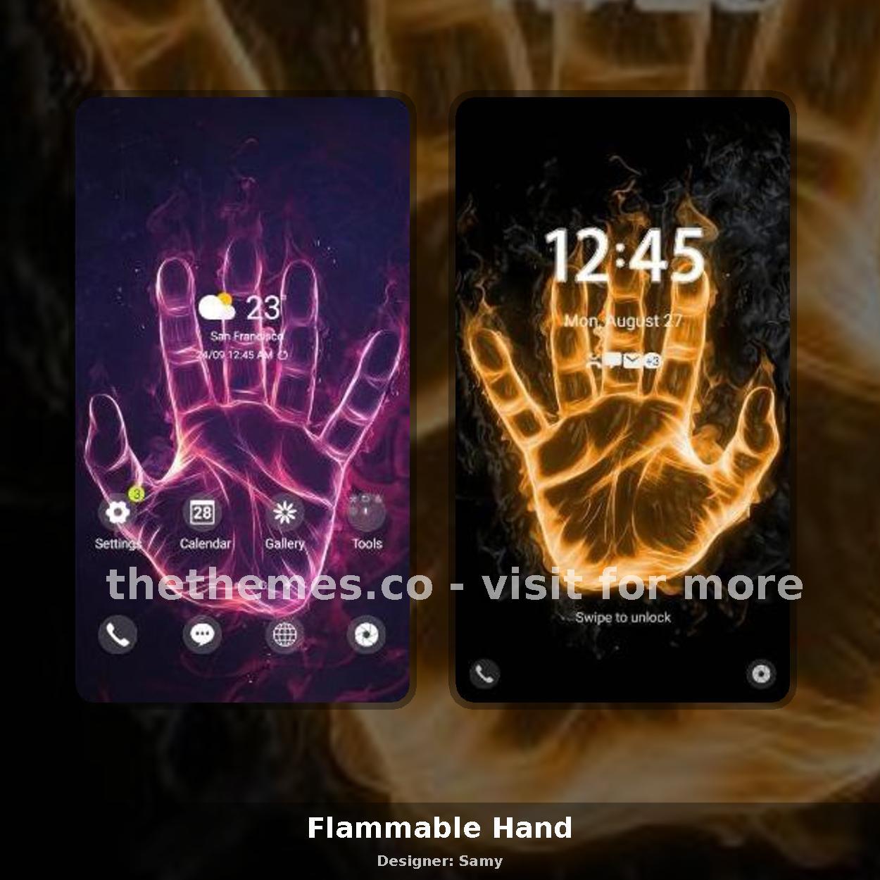 Flammable Hand