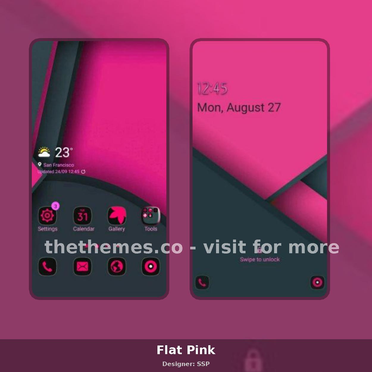 Flat Pink