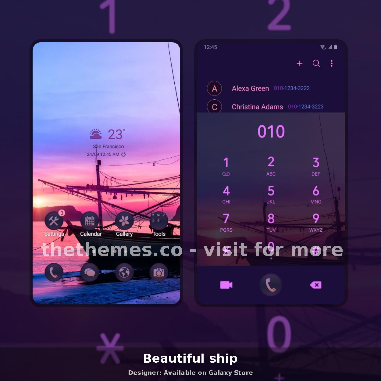 Beautiful ship