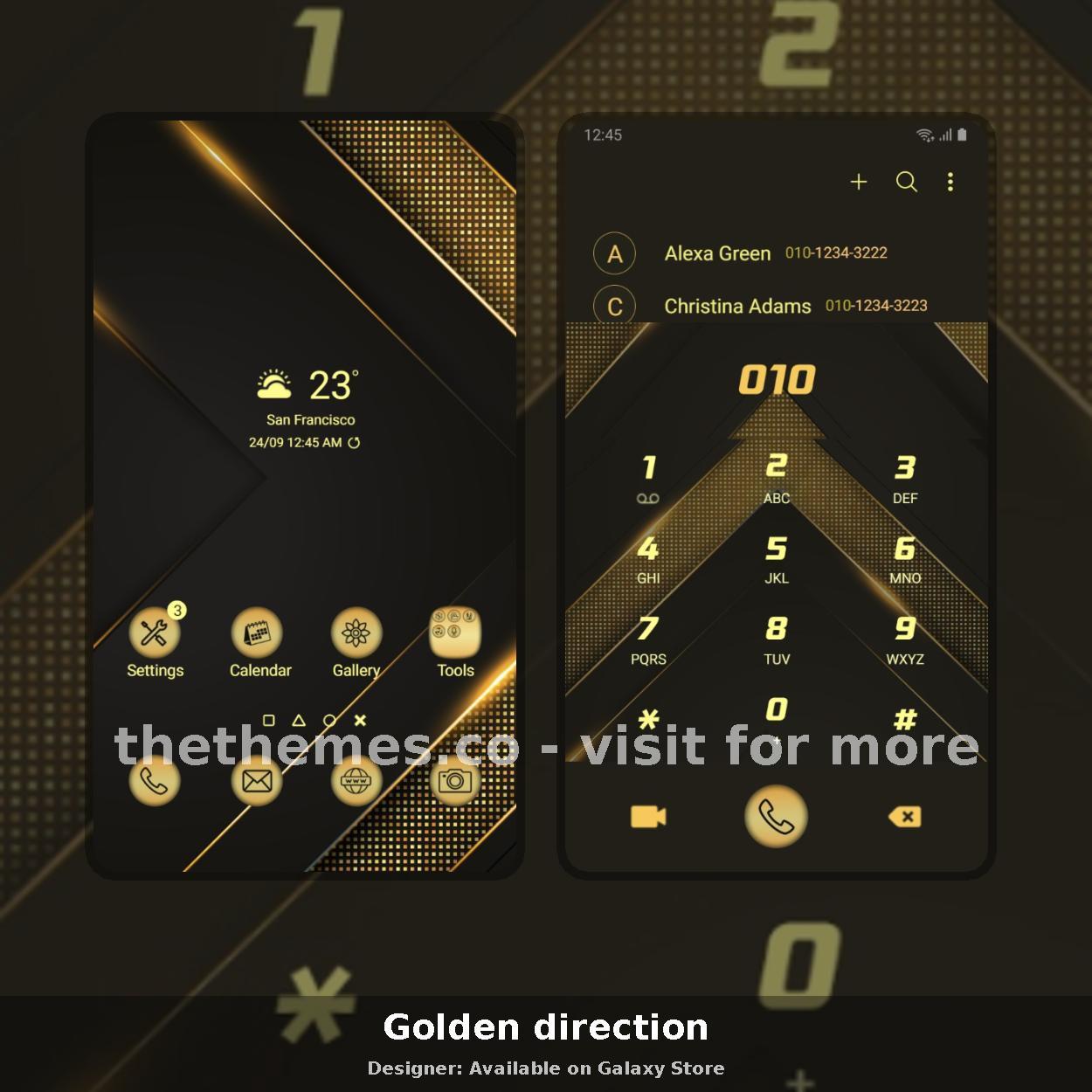 Golden direction