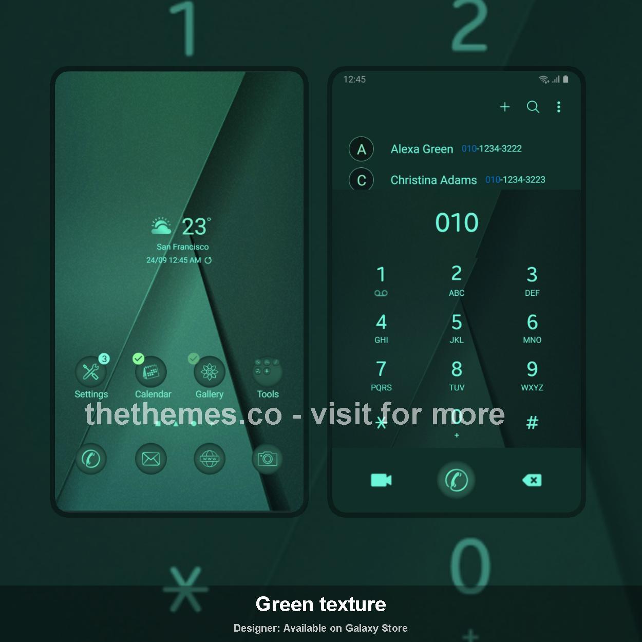 Green texture