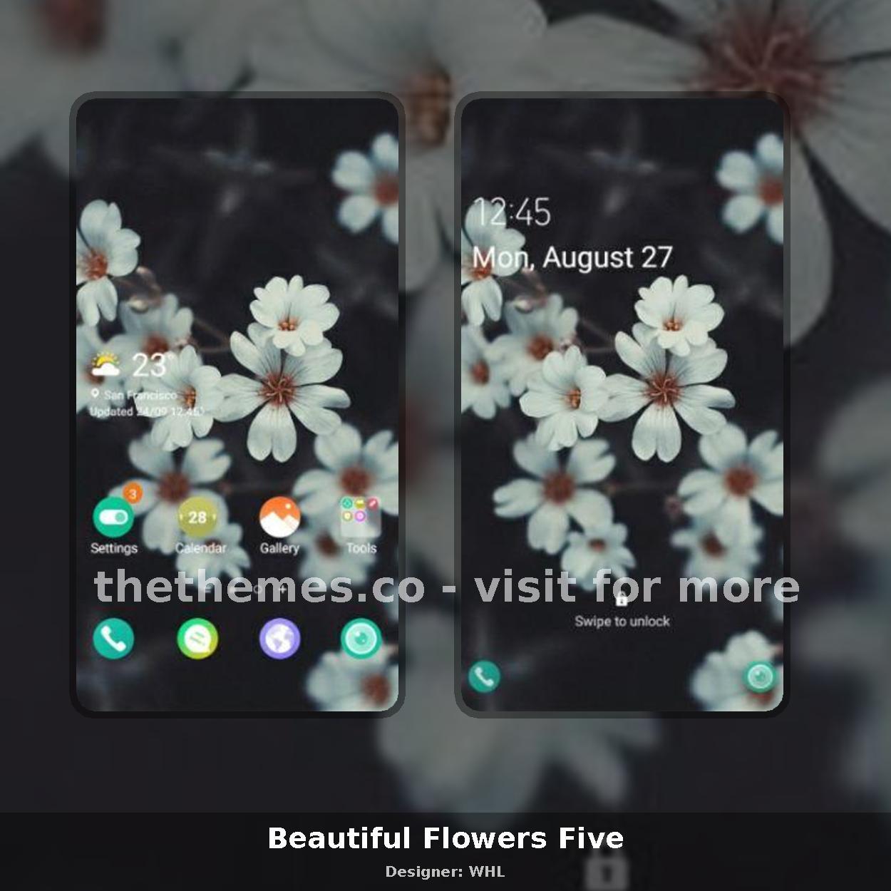Beautiful Flowers Five