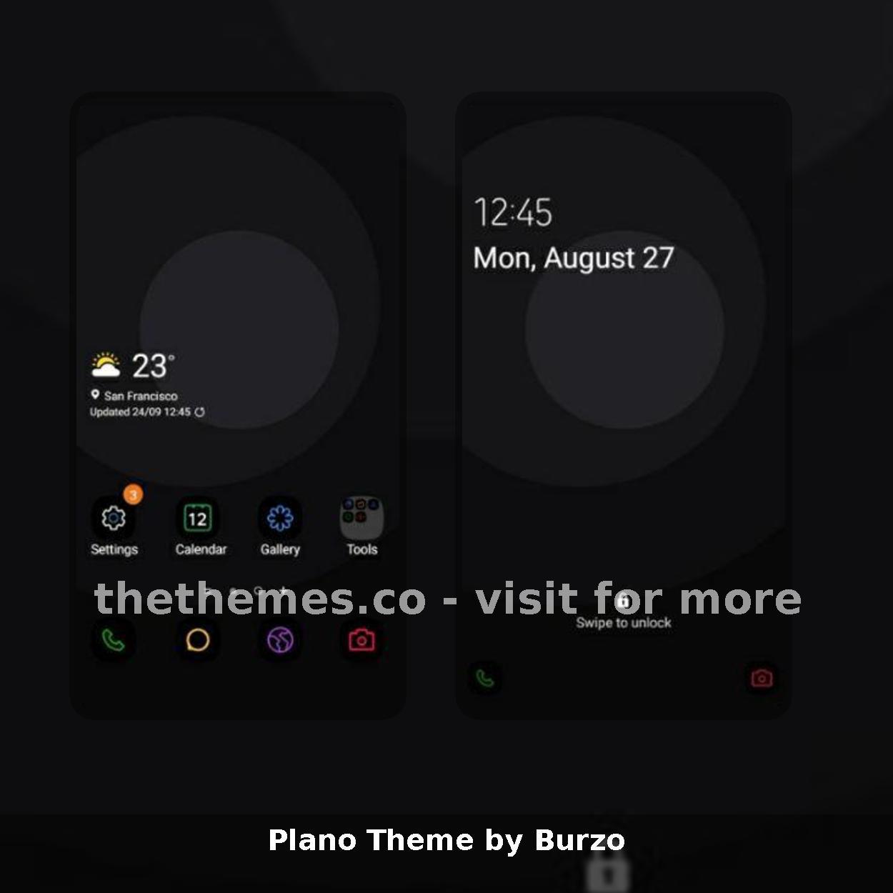 Plano Theme by Burzo