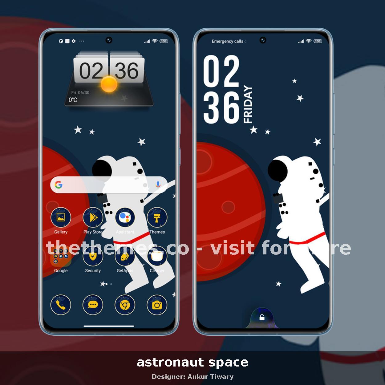 astronaut space