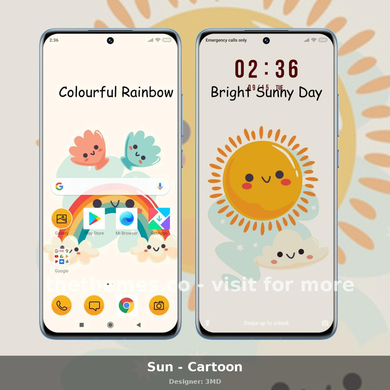 Sun - Cartoon