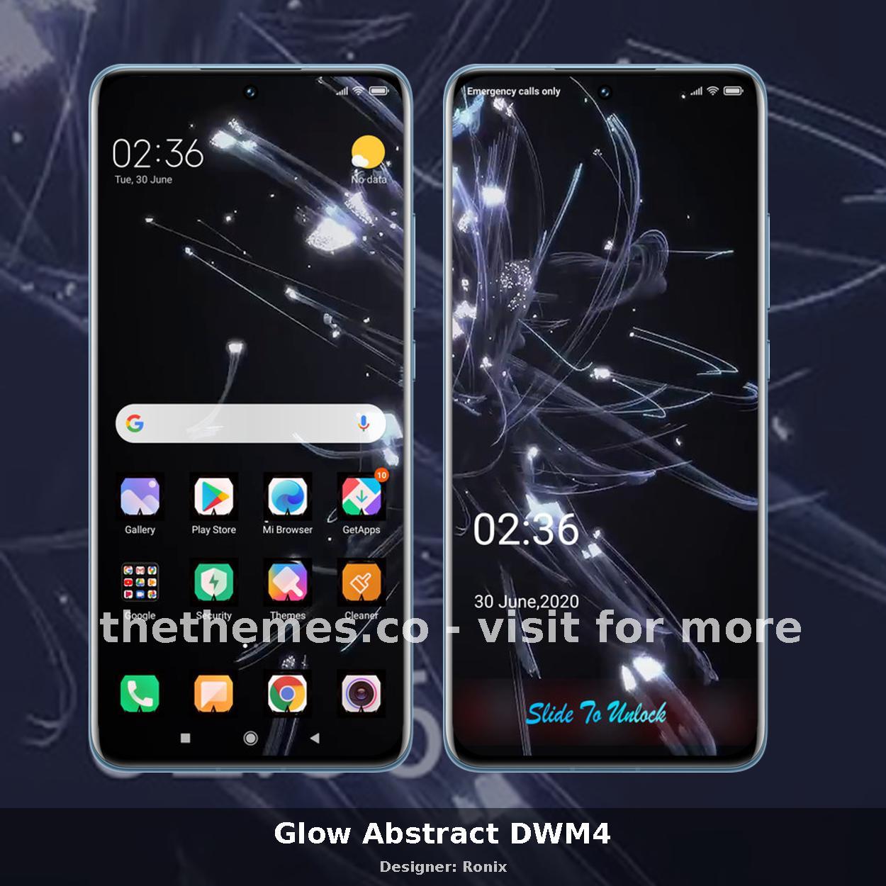 Glow Abstract DWM4