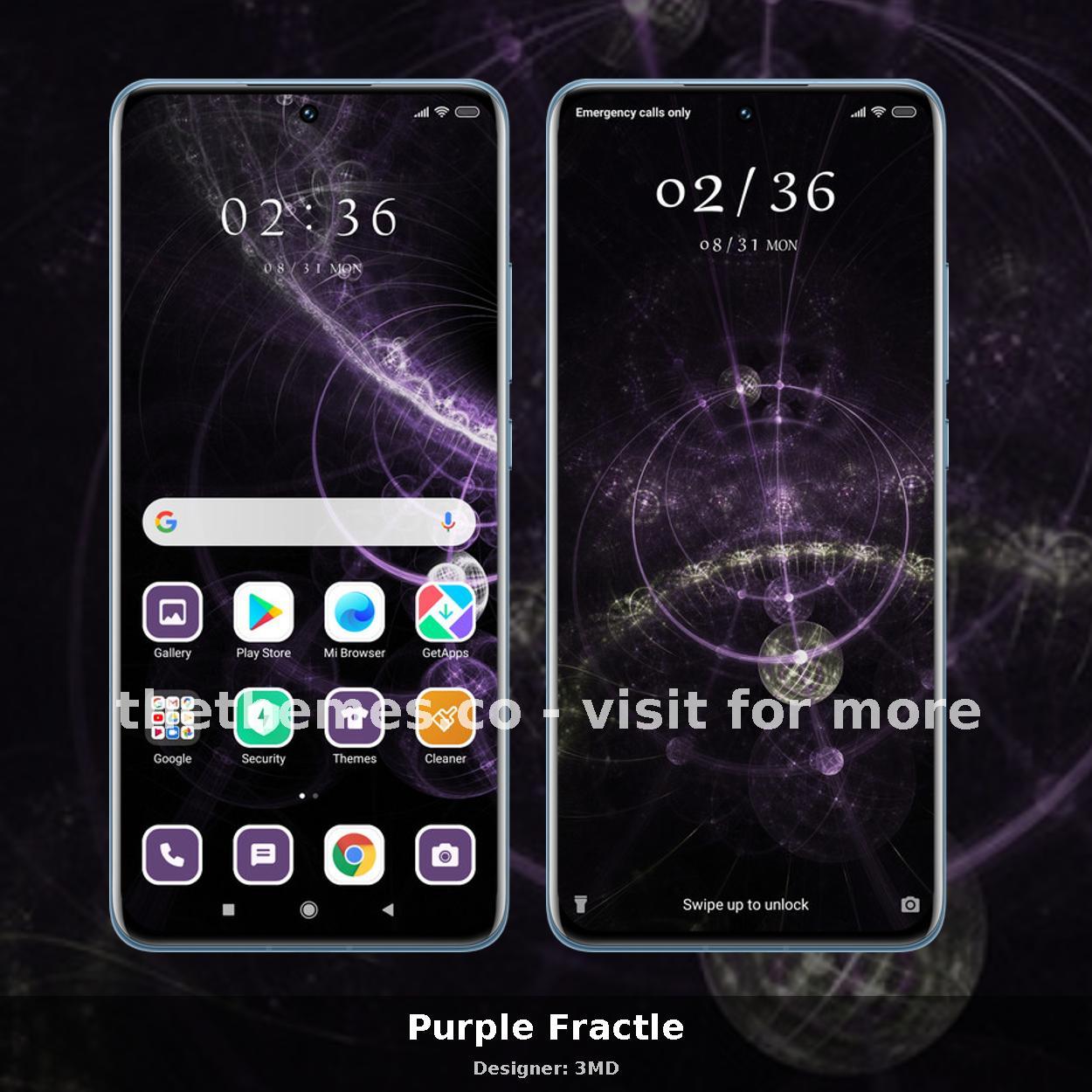 Purple Fractle